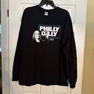 "Philly Dilly" Benjamin‎ Franklin "Smack Talkin' the Talk" XL Long Sleeve Shirt